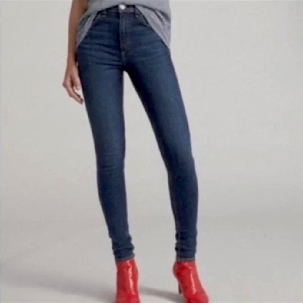 Rag & Bone High Rise Skinny Jeans